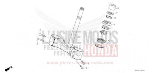 STEERING STEM CB1000RAP de 2023